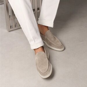Light Grey Yacht Loafers